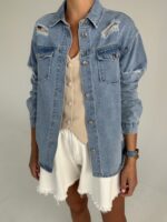 Džinsiniai marškiniai D#3100