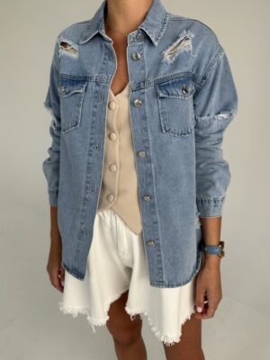 Džinsiniai marškiniai D#3100