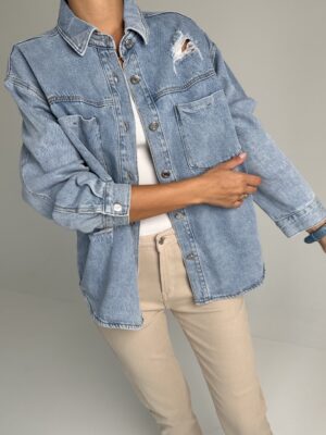 Džinsiniai marškiniai D#2938