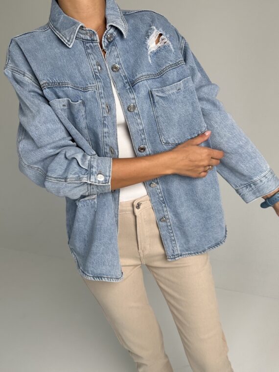 Džinsiniai marškiniai D#2938